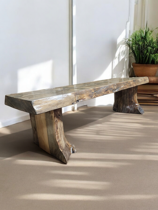 The Graywood Pine Bench