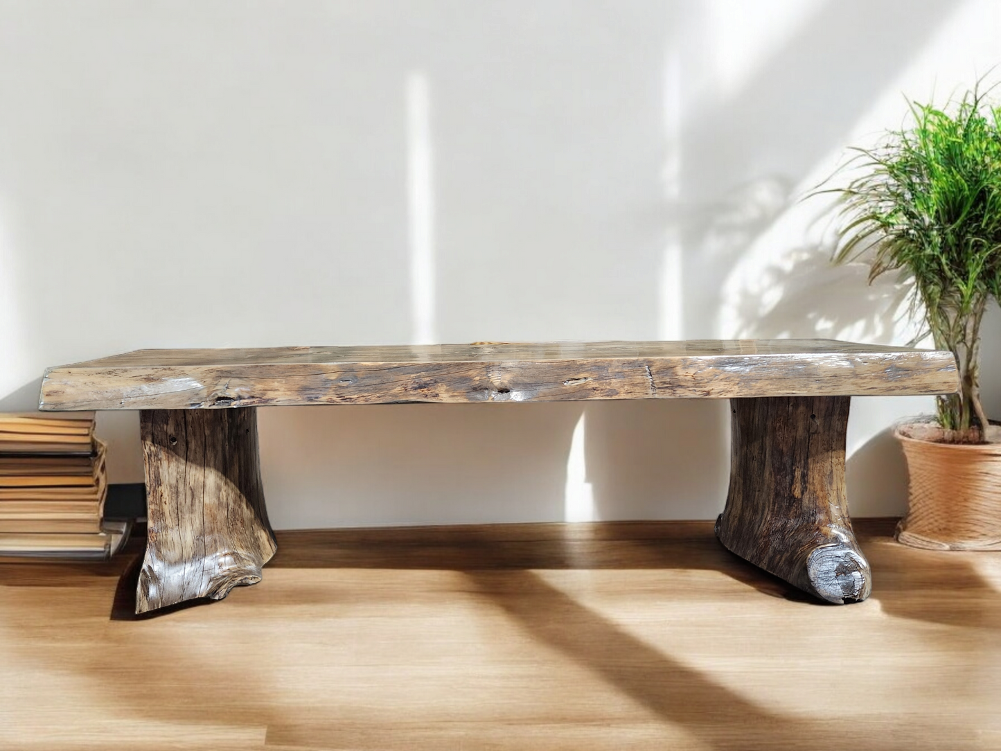 The Graywood Pine Bench